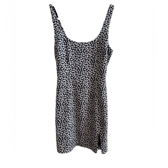 Abercrombie & Fitch Navy and White Floral Dress Size XS - Picture 3 of 12